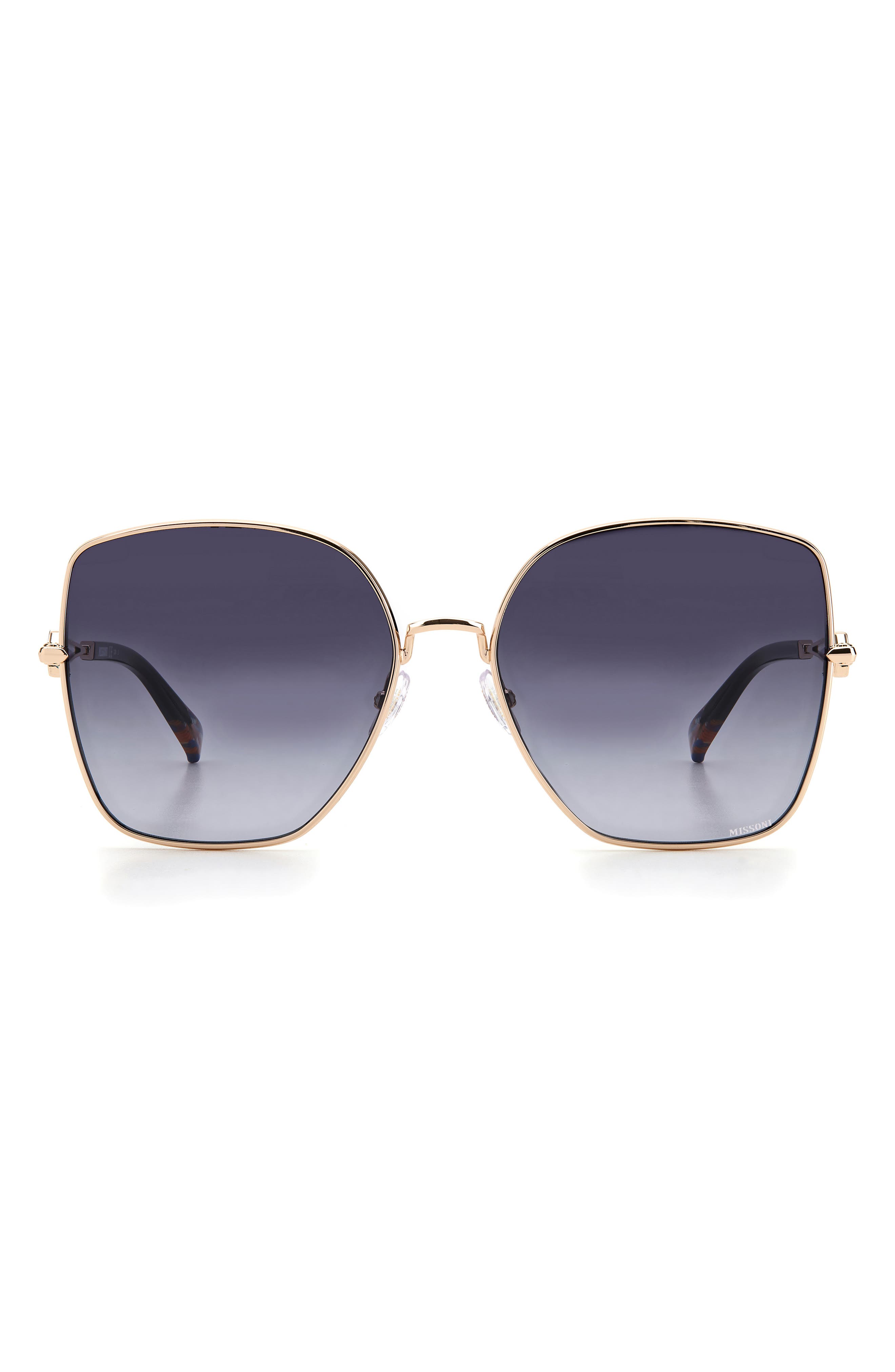 Missoni 59mm Oversize Gradient Square Sunglasses