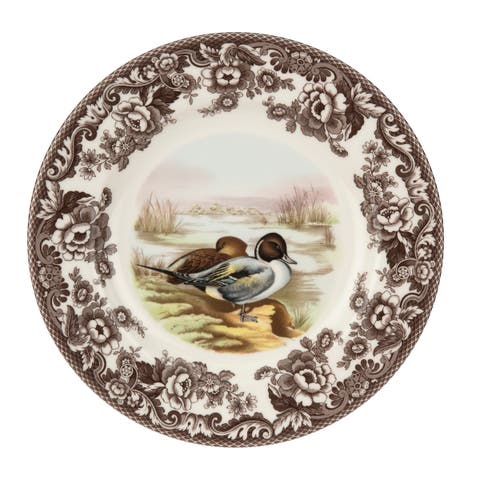 Woodland Birds 10.5" Dinner Plate