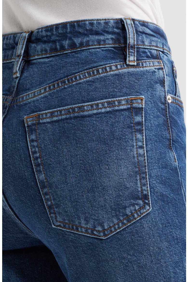 The Arrow High Waist Relaxed Bootcut Jeans, Alternate, color, RIVAL