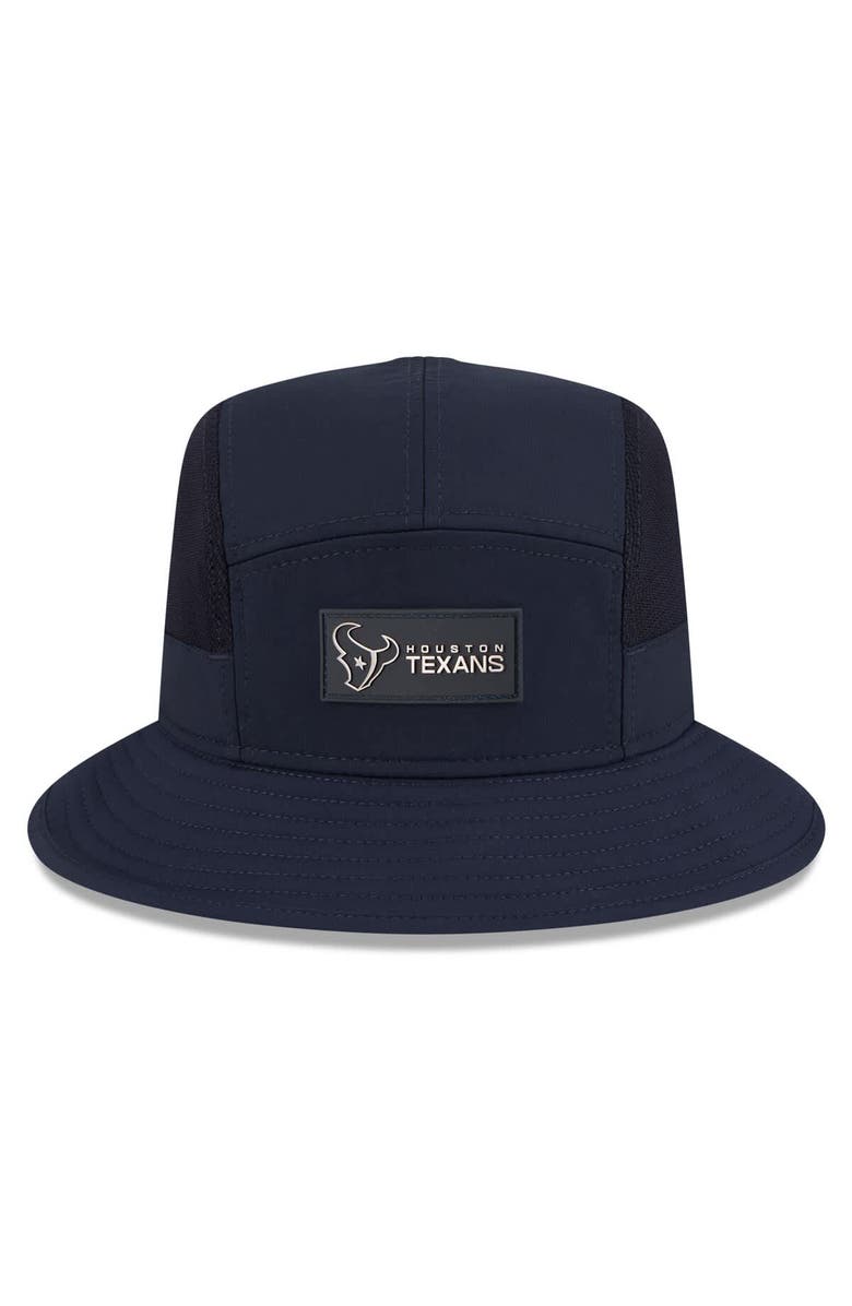 New Era Men's New Era Navy Houston Texans 2025 Sideline  Bucket Hat, Alternate, color, Navy