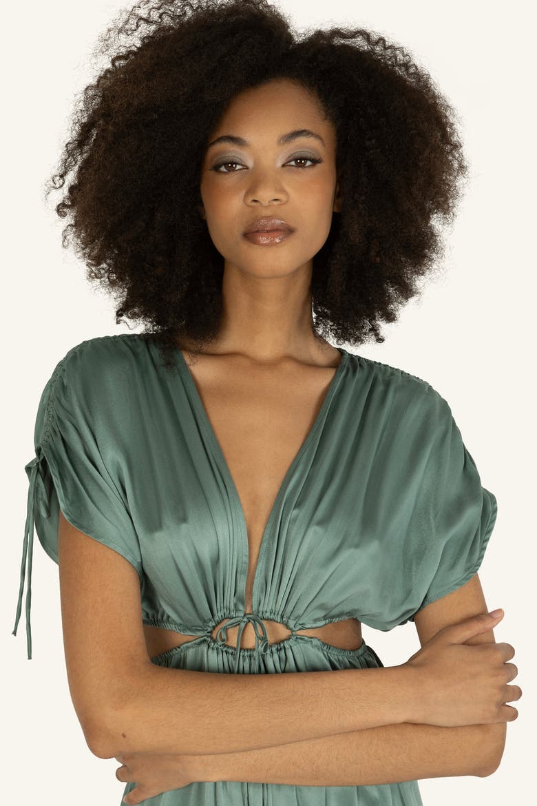 Livy Dress, Alternate, color, Sage