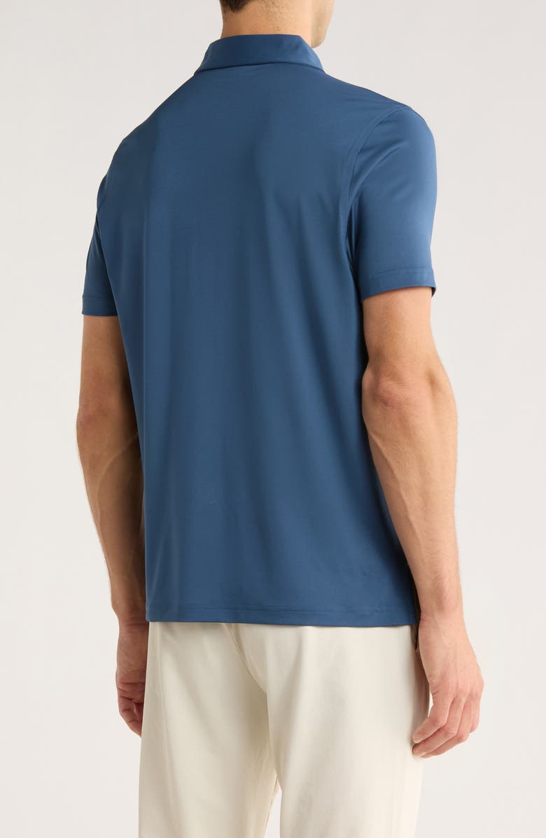 Brooks Brothers Stripe Polo, Alternate, color, Dark Denim