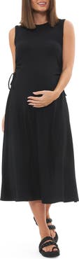 Ripe Maternity Carol Rib A-line Dress