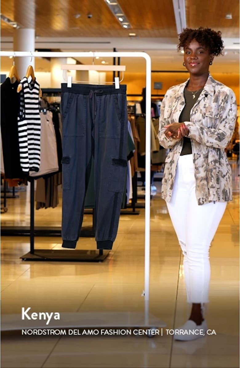 Jaclyn Drawstring Waist Joggers, sales video thumbnail