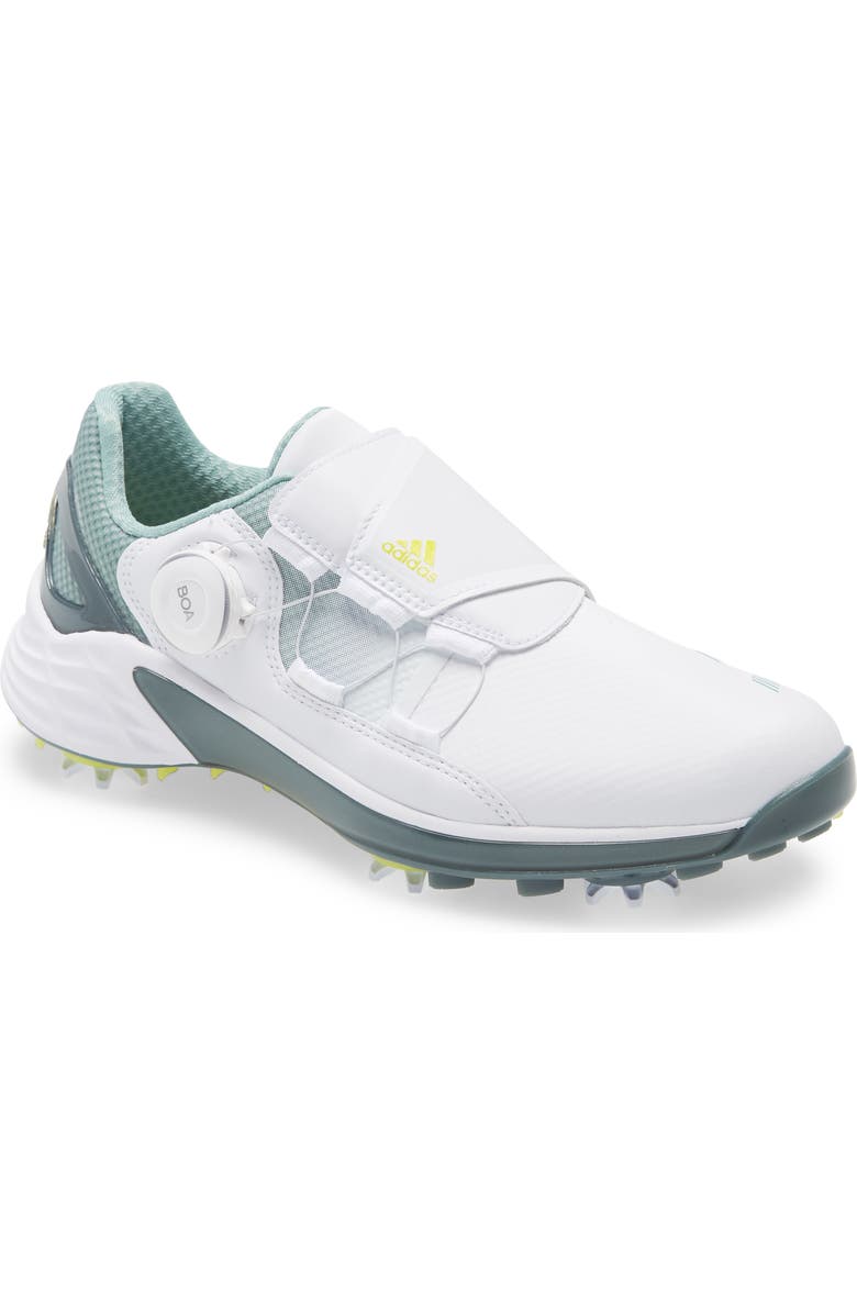 adidas Golf adidas ZG21 BOA Waterproof Golf Shoe, Main, color,