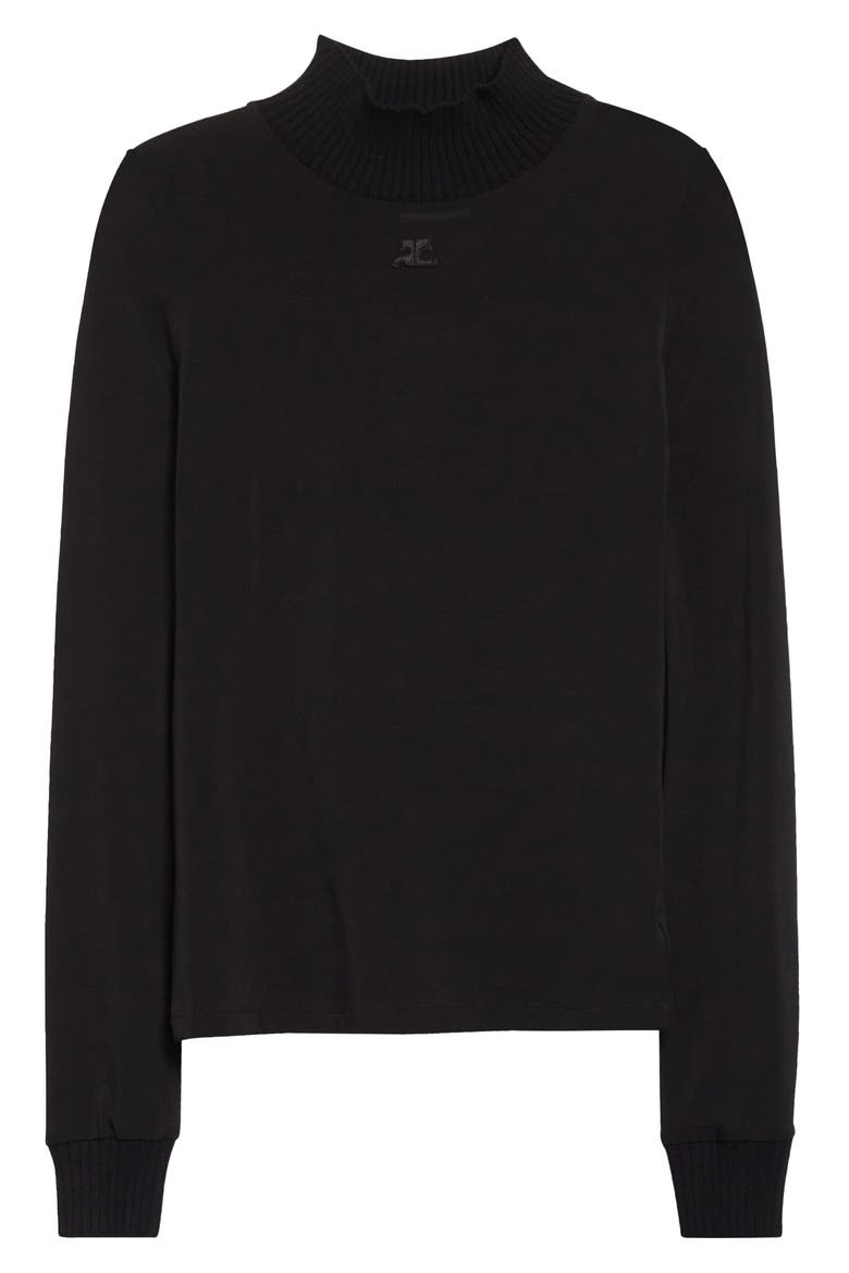Re-Edition Second Skin Top, Alternate, color, BLACK