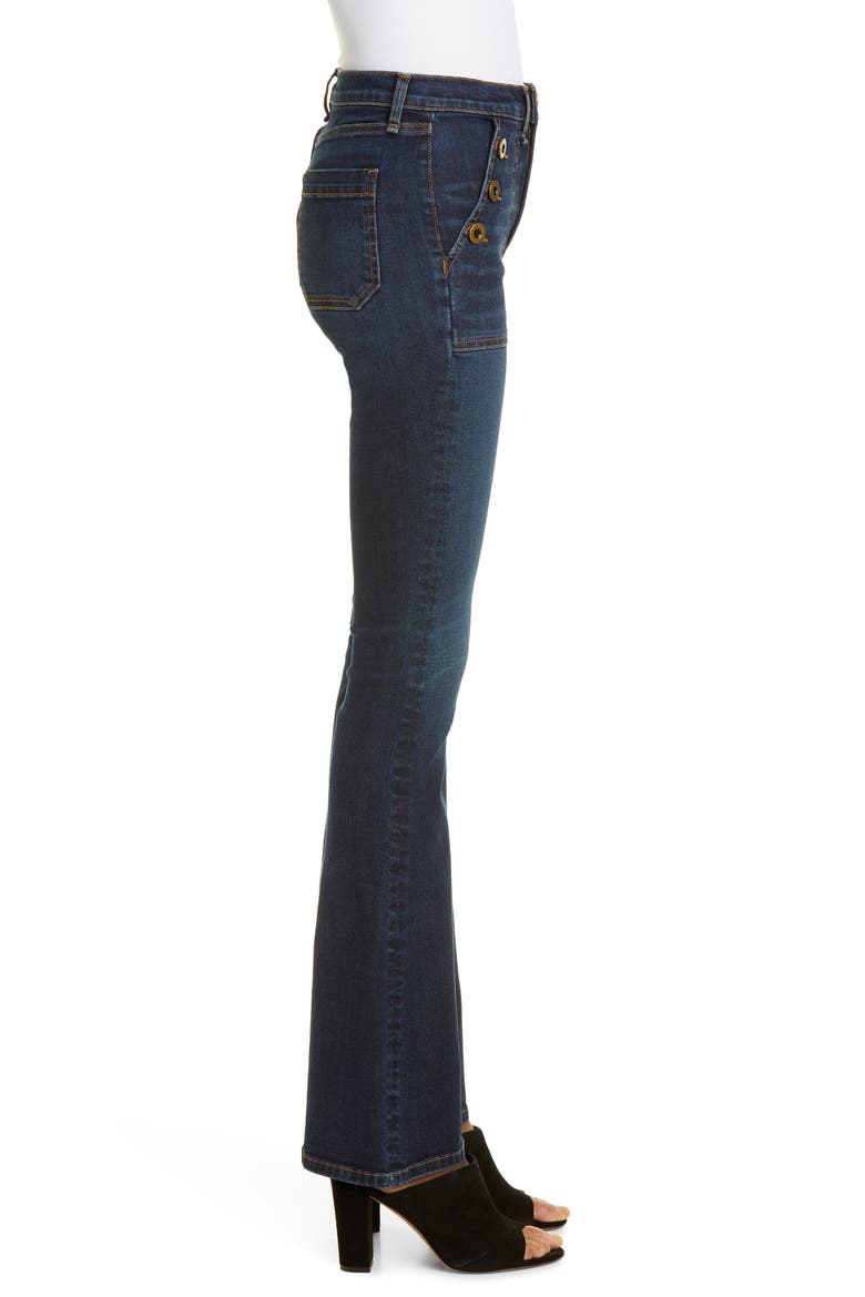 Florence Flare Jeans, Alternate, color, VINTAGE BLUE
