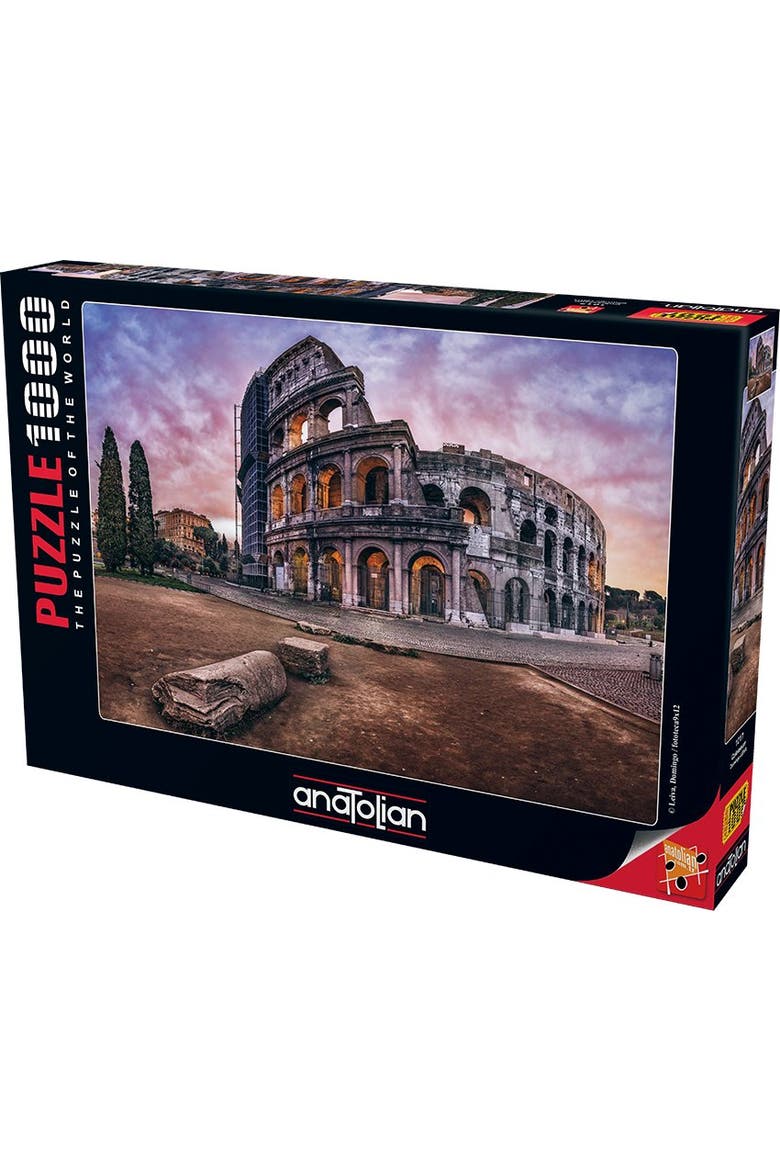 Colosseum 1000 piece Jigsaw Puzzle for Adults, Main, color, Multicolor