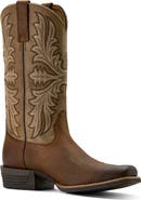 Ariat Hustler Narrow Cutter Toe Cowboy Boot