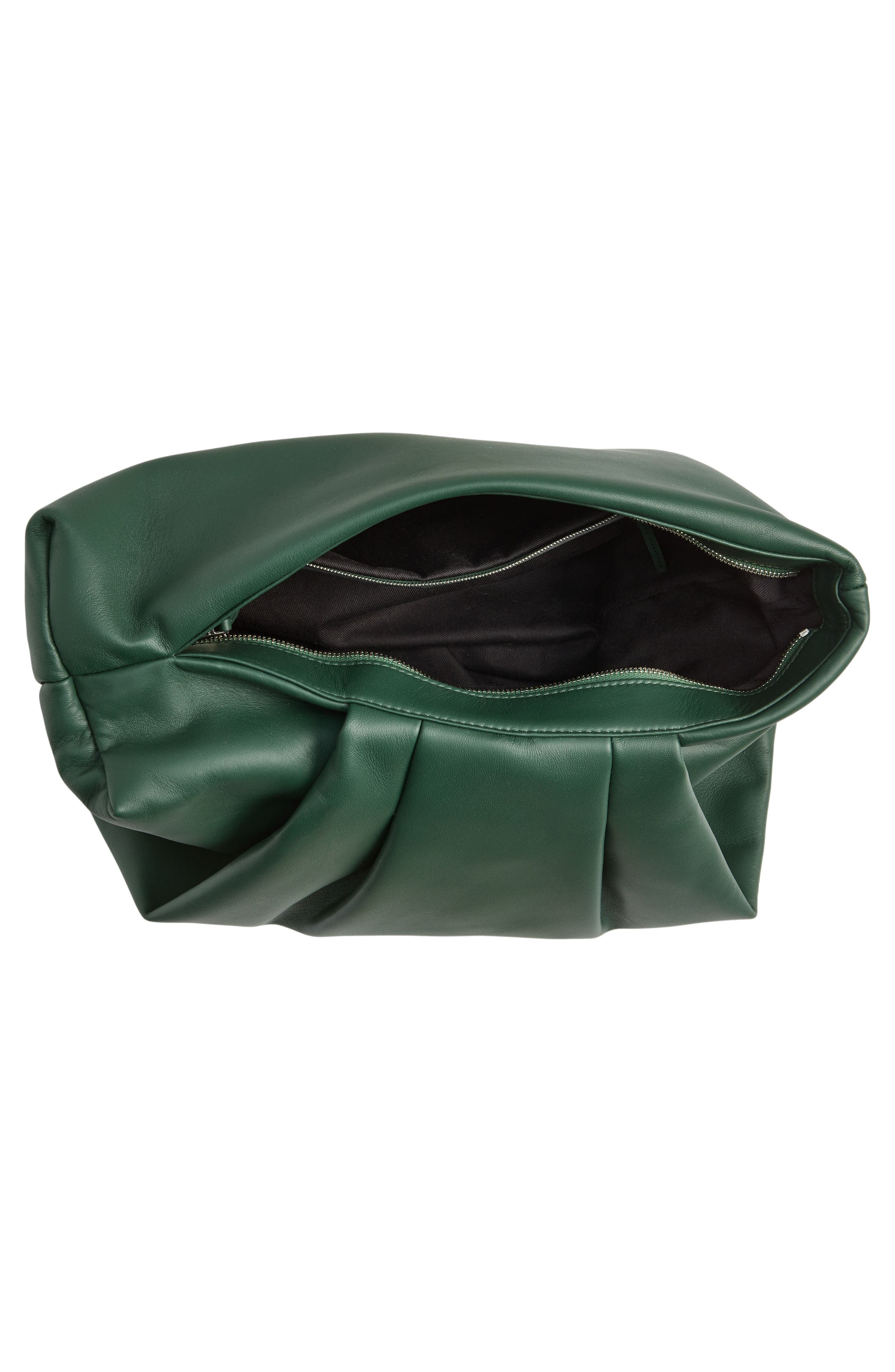 Ambush Maxi Wrap Leather Clutch, Alternate, color, 