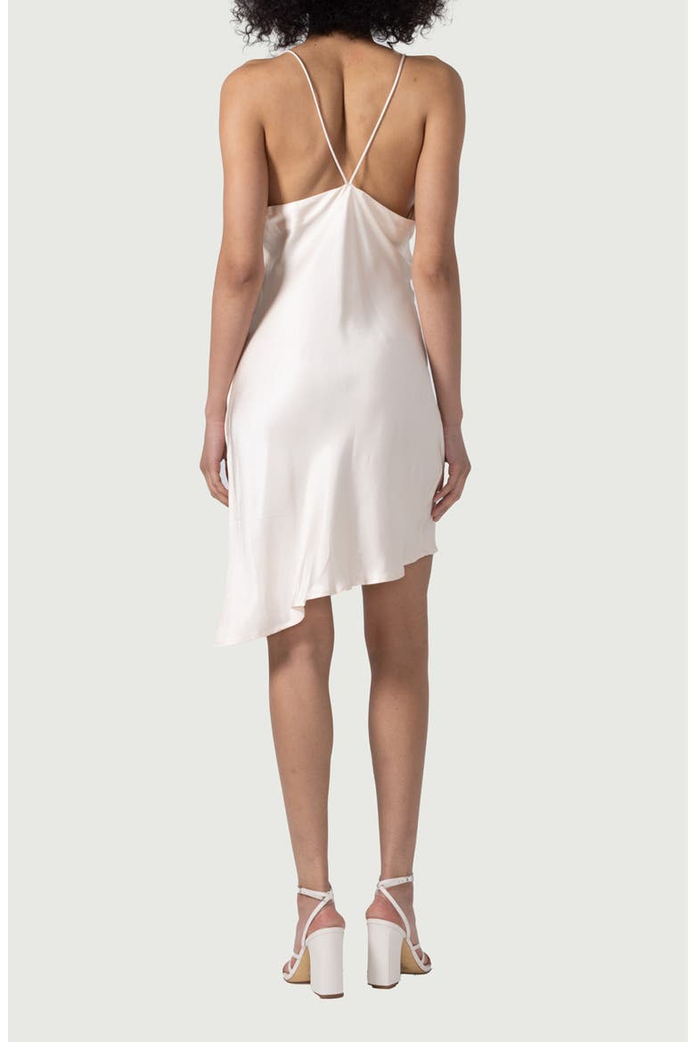 Asymmetric Slipdress, Alternate, color, BONE