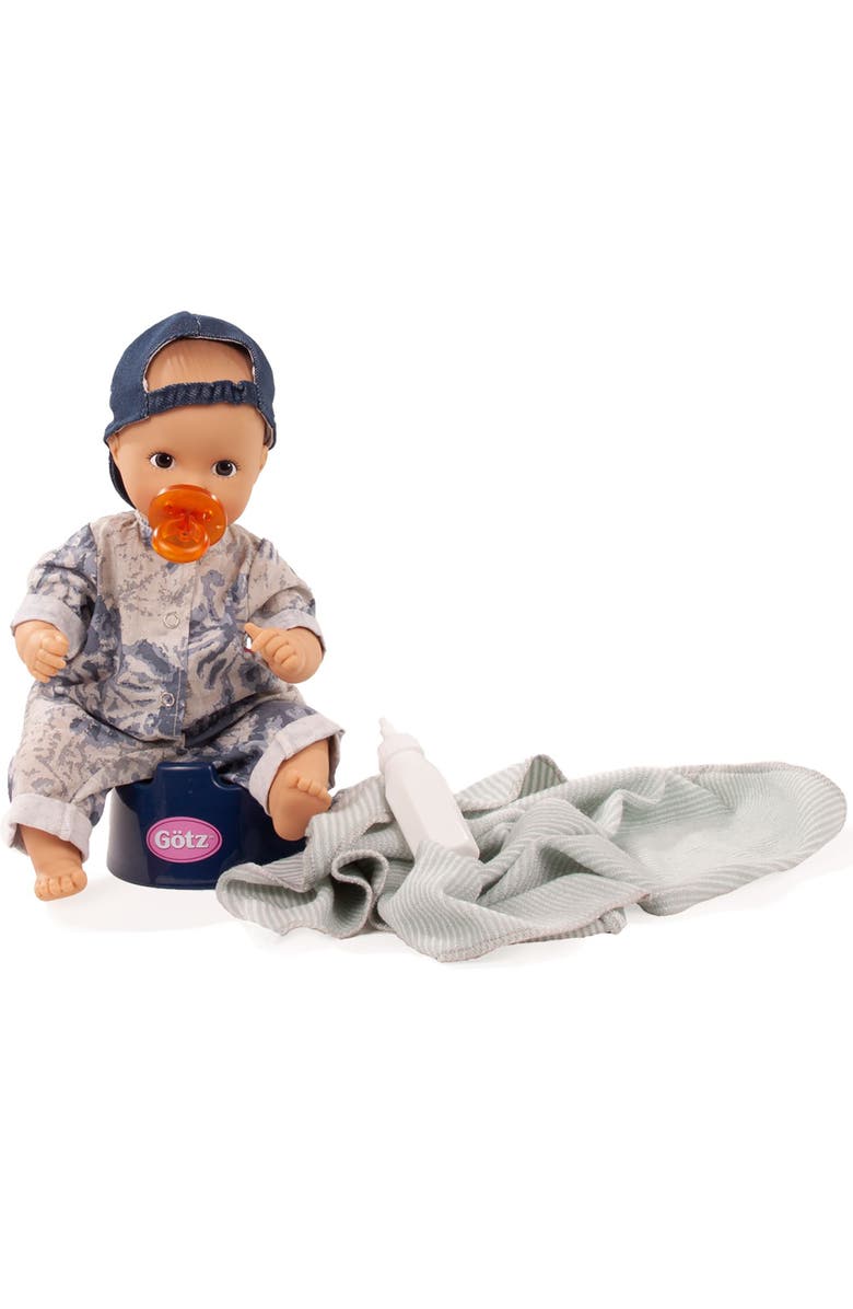 Gotz Little Aquini Boy Bath Doll 12" baby doll, Main, color, Multicolored