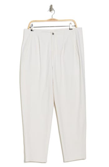 Eileen Fisher Stretch Organic Cotton Tapered Ankle Jeans In Neutral