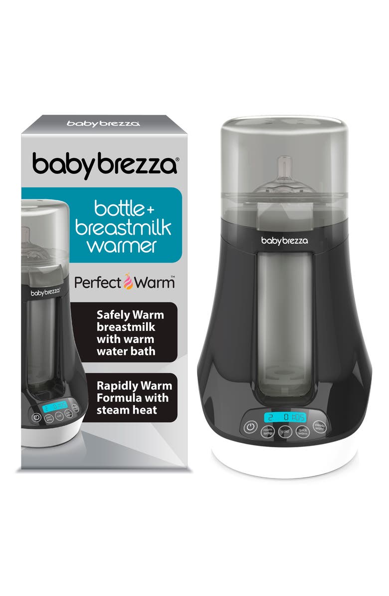 BABY BREZZA Bottle & Breast Milk Warmer, Main, color, Black
