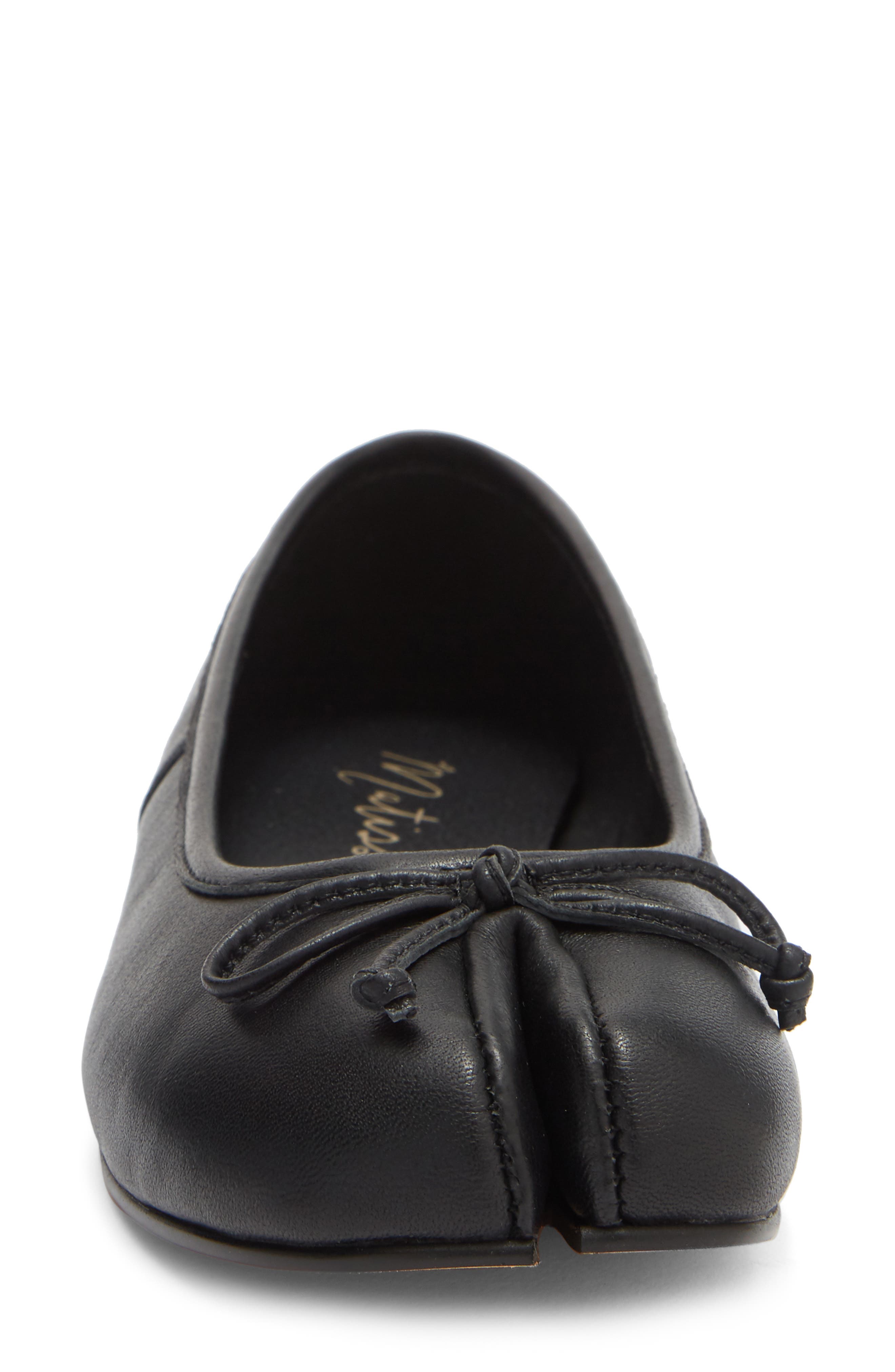 Mason Tabi Ballet Flat, Alternate, color, BLACK
