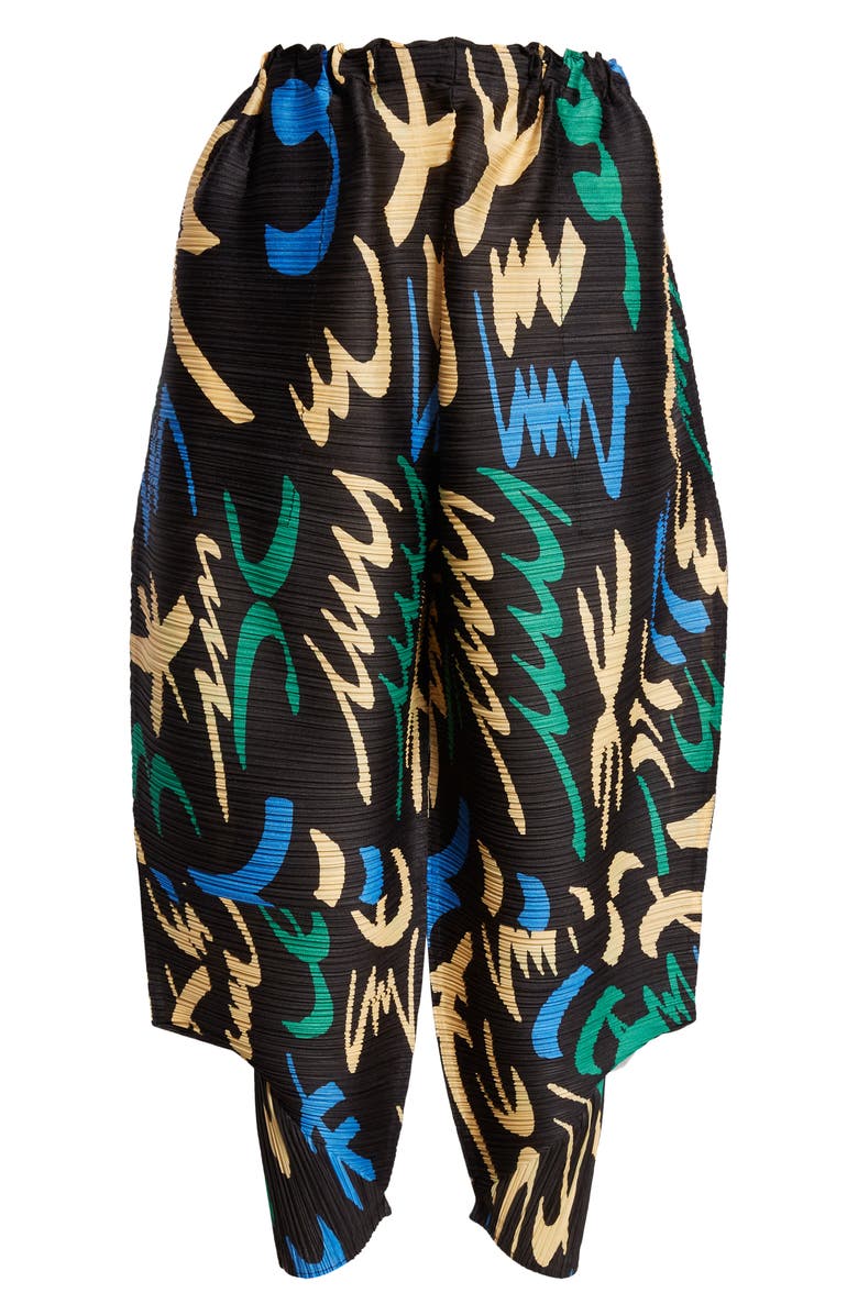 Pleats Please Issey Miyake Fizzy Pleated Pants, Alternate, color, 
