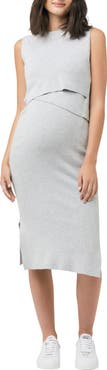 Ripe Maternity Layered Nursing Maternity Dress