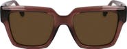 FERRAGAMO Gancini 54mm Rectangular Sunglasses