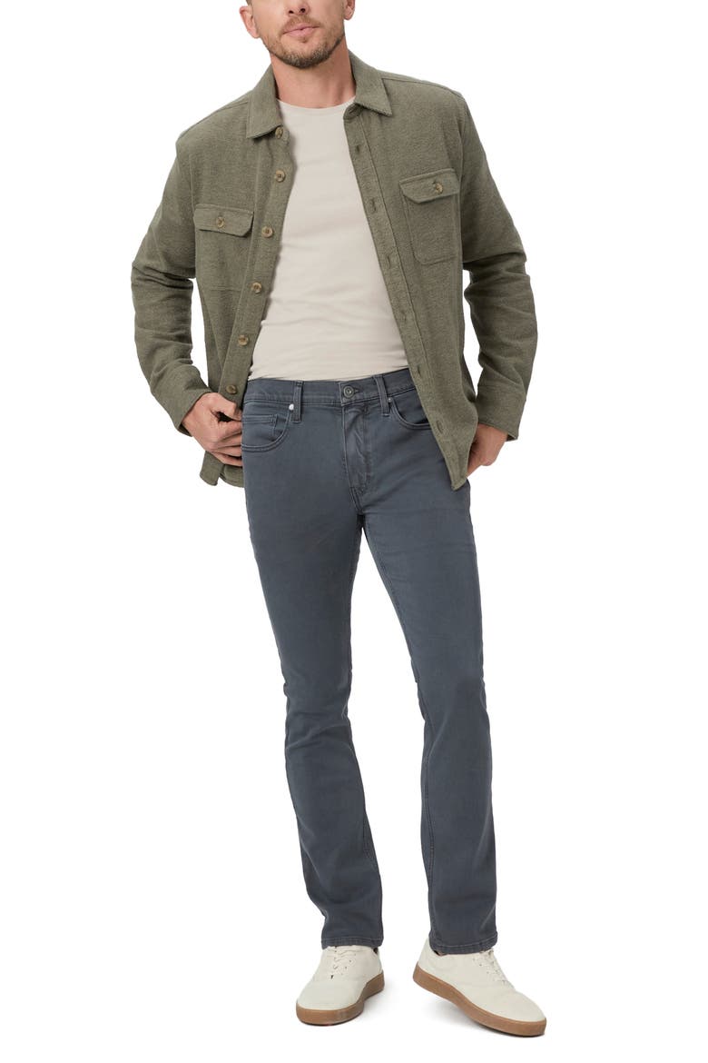 Wilbur Cotton Twill Overshirt, Alternate, color, SHADED OLIVE