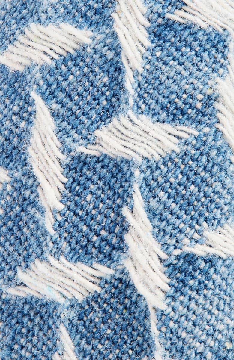 Lele Sadoughi Lattice Denim Headband, Alternate, color, Cadet Blue