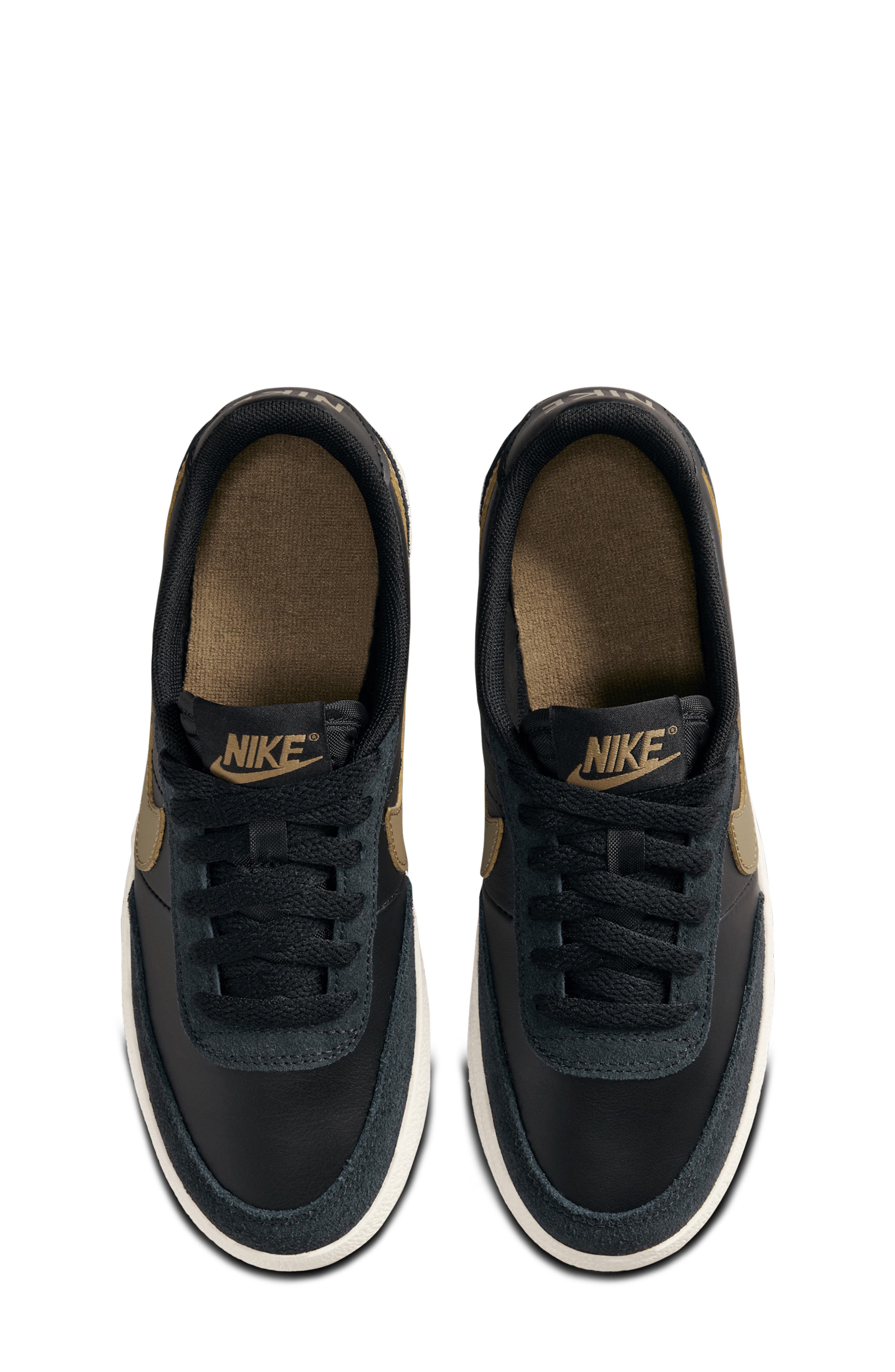 Nike Killshot 2 Sneaker, Alternate, color, Black/ Ivory/ Brown Kelp