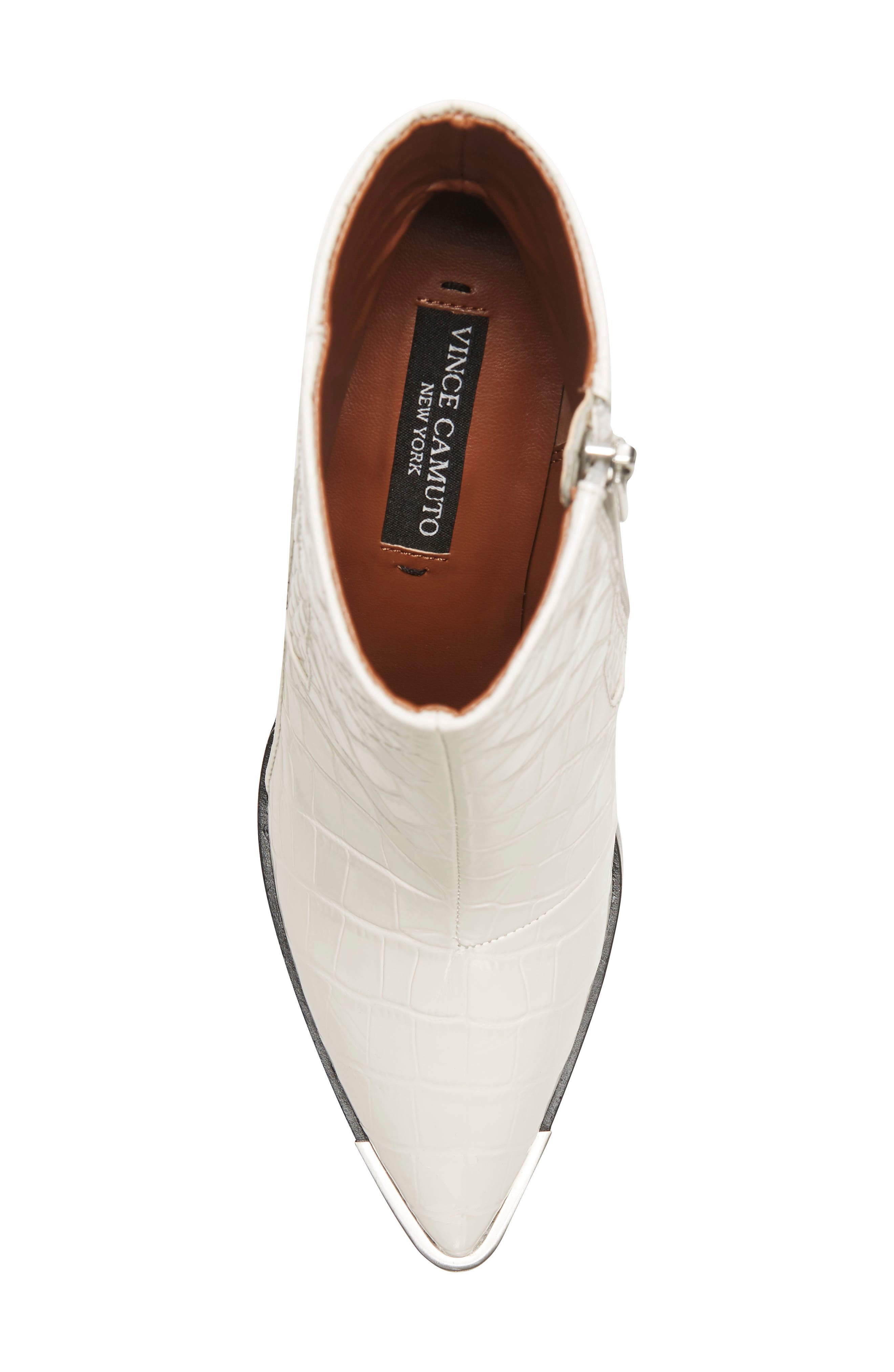 Anikah Pointy Toe Bootie, Alternate, color, IVORY