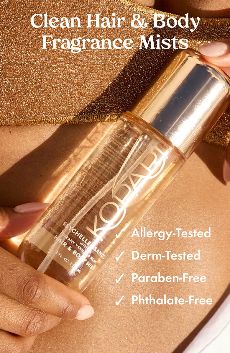 Kopari Hair & Body Mist, Alternate, color, Seychelles Sands