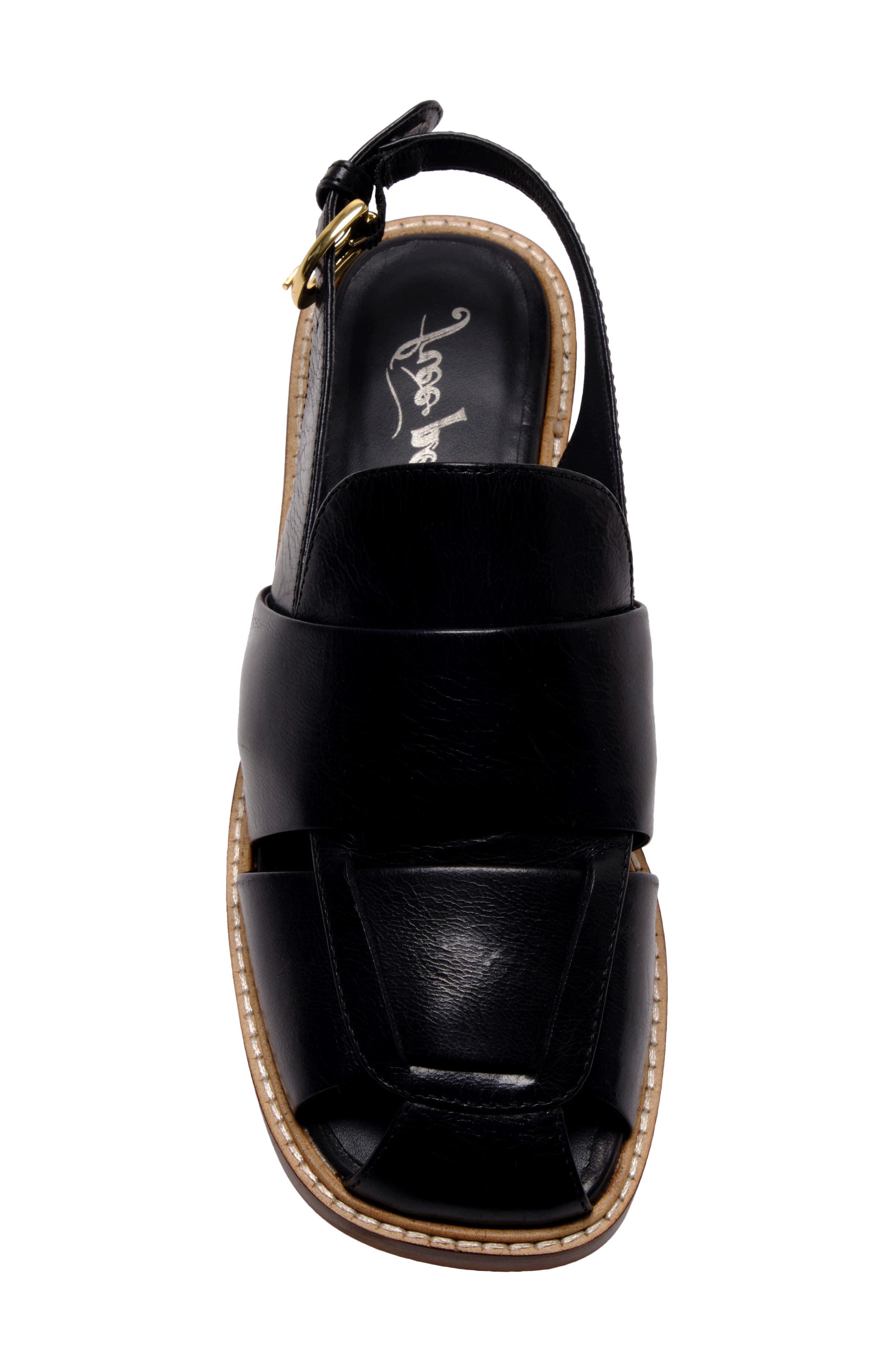 Free People Libby Slingback Sandal, Alternate, color, Black