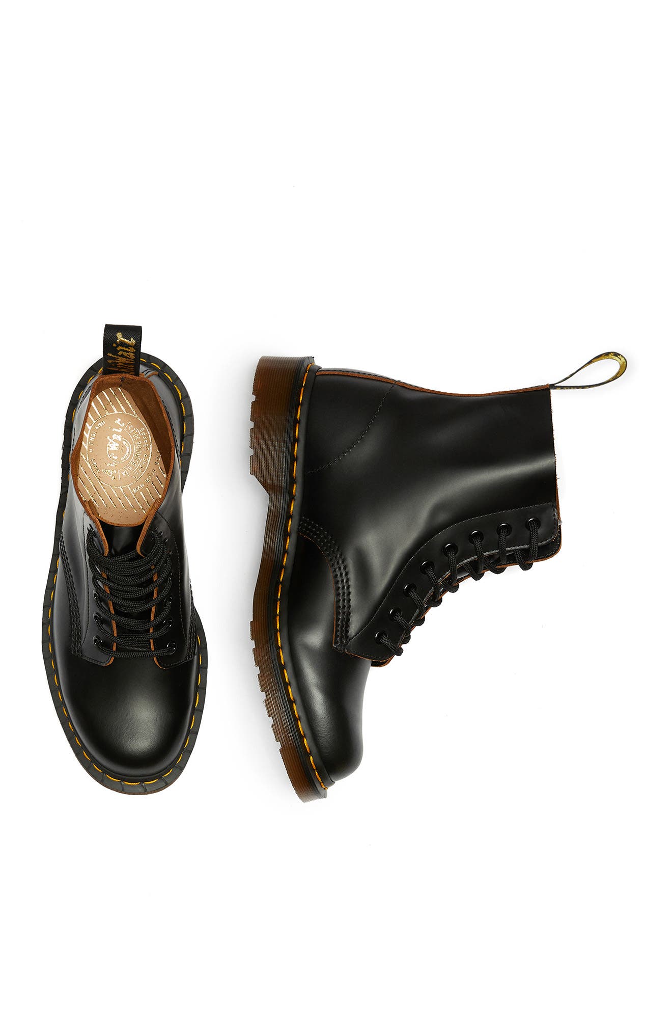 Dr. Martens 1460 Leather Boot, Alternate, color, 