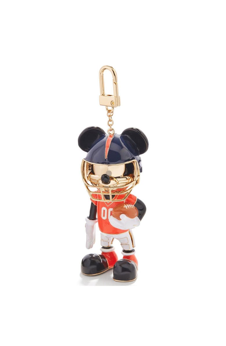 BaubleBar Denver Broncos Disney Mickey Mouse Keychain, Main, color, 
