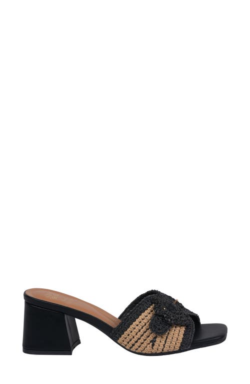 Gc Shoes Liza Block Heel Sandal In Black