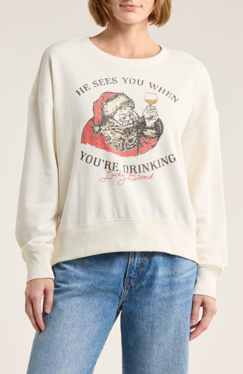 Holiday Graphic Sweatshirt