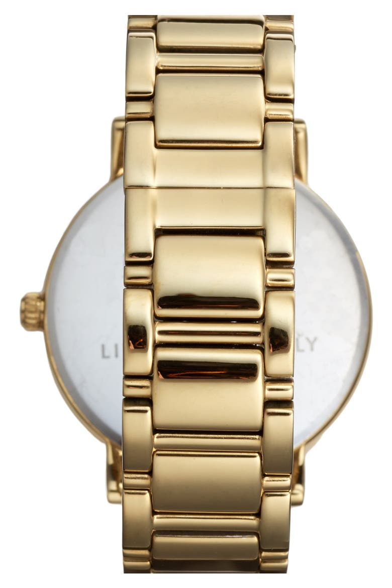 'gramercy' round bracelet watch, 38mm, Alternate, color, GOLD