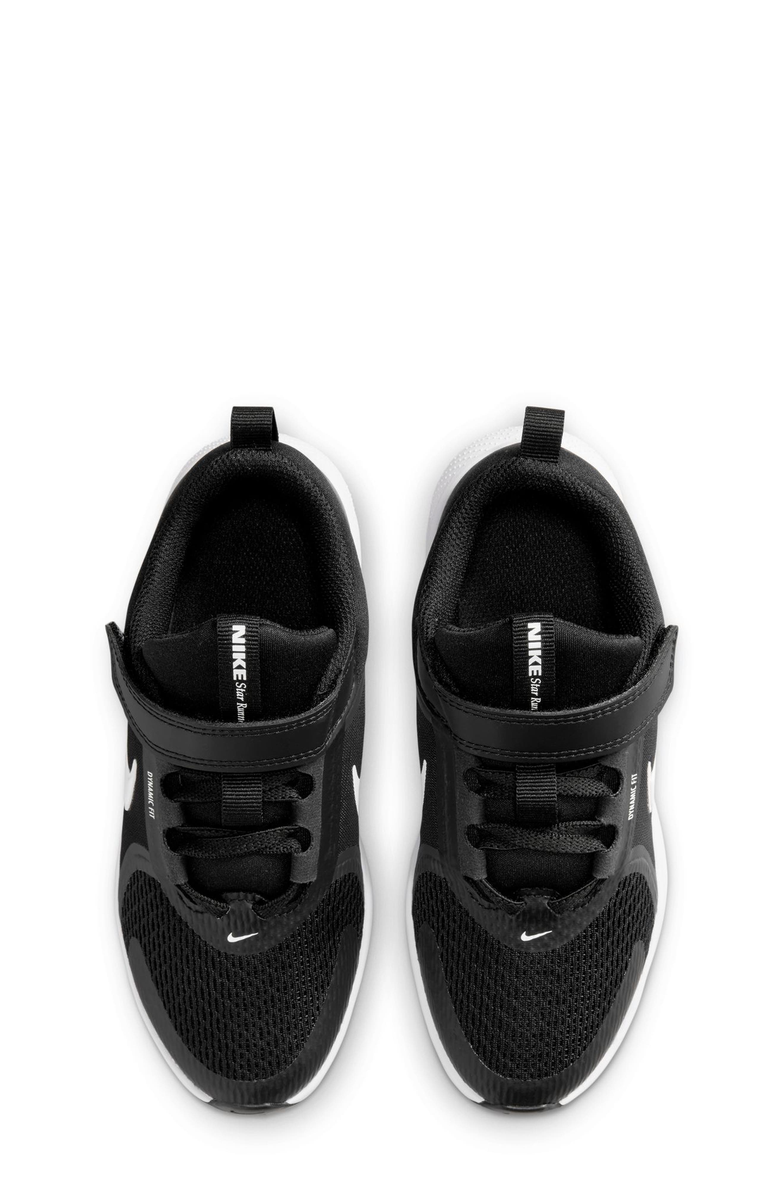 Nike Kids' Star Runner 5 Sneaker, Alternate, color, Black/ White/ White