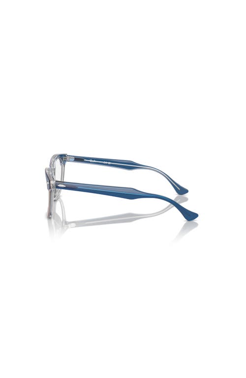 Ray Ban Ray-ban 45mm Square Optical Glasses In Gray
