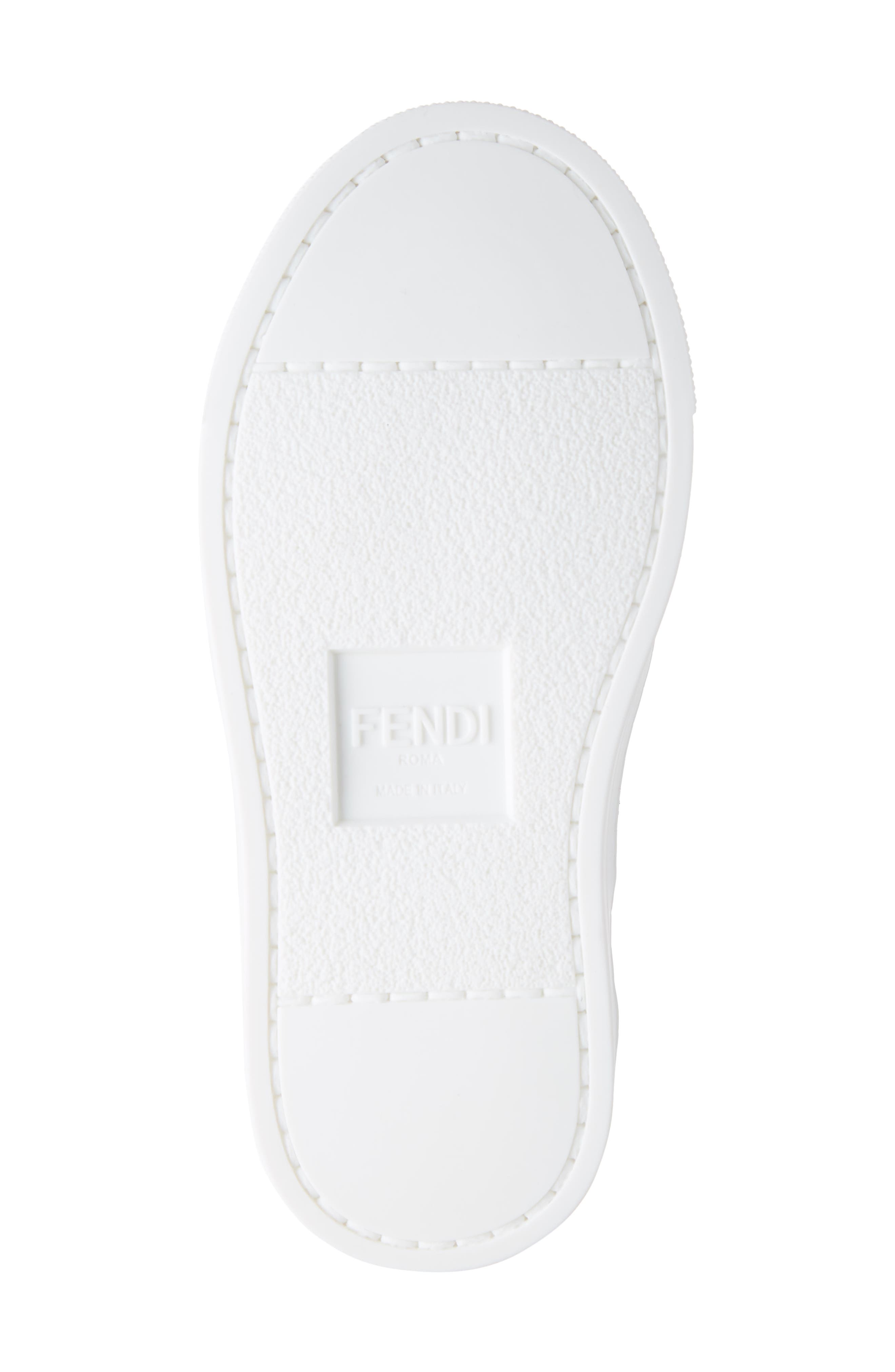 Fendi Kids' FF Logo Low Top Sneaker, Alternate, color, 