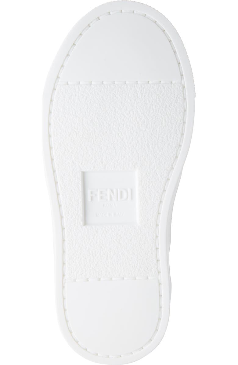 Fendi Kids' FF Logo Low Top Sneaker, Alternate, color,