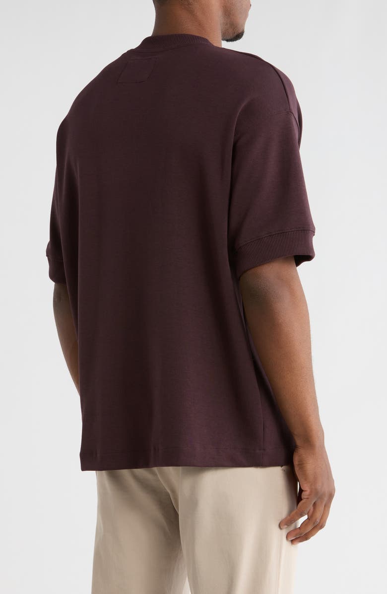 DENIM AND FLOWER Heavyweight Knit T-Shirt, Alternate, color, 