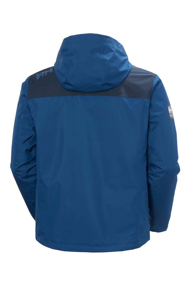 Crew Hooded Midlayer Jacket 2, Alternate, color, DARK BLUE