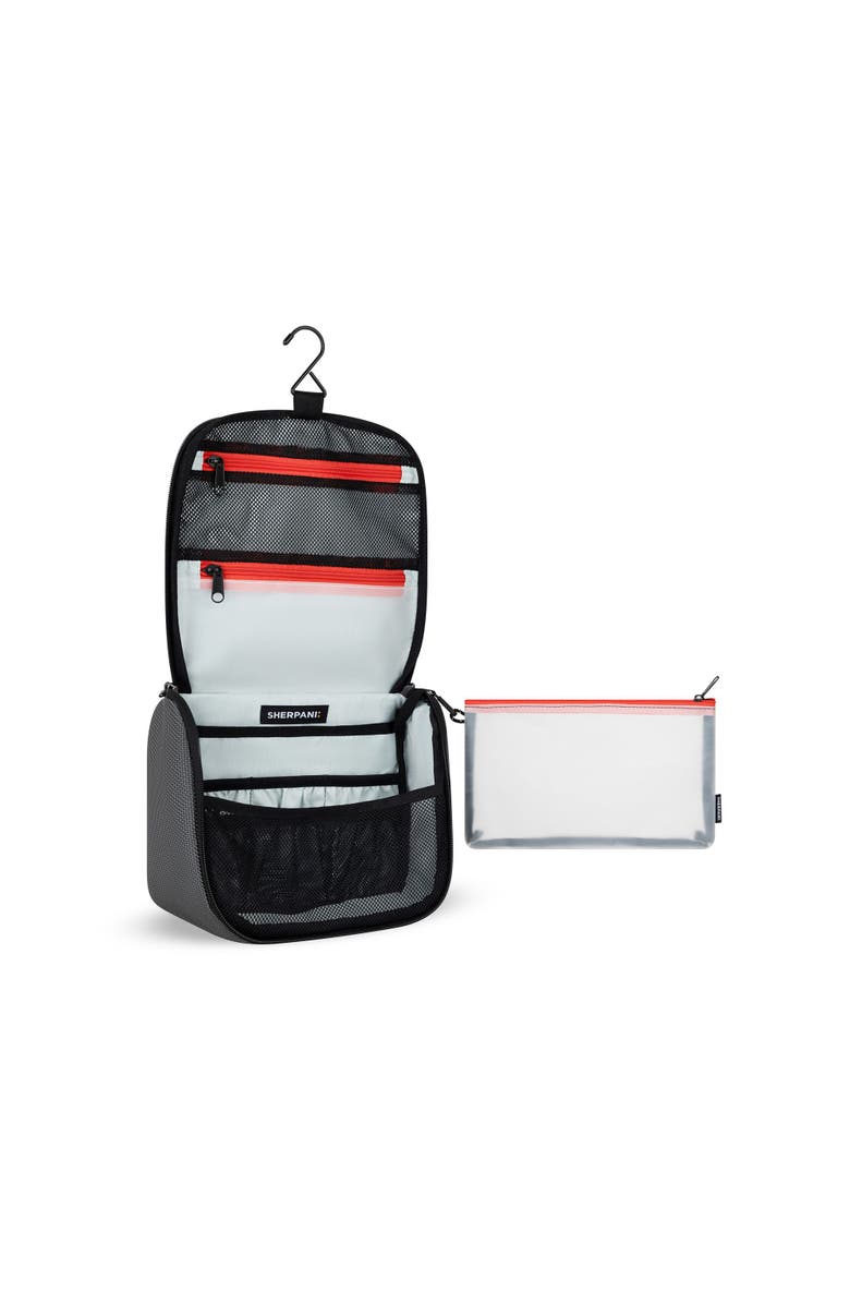 Sherpani Co-Pilot Travel Toiletry Bag, Alternate, color, Granite 1