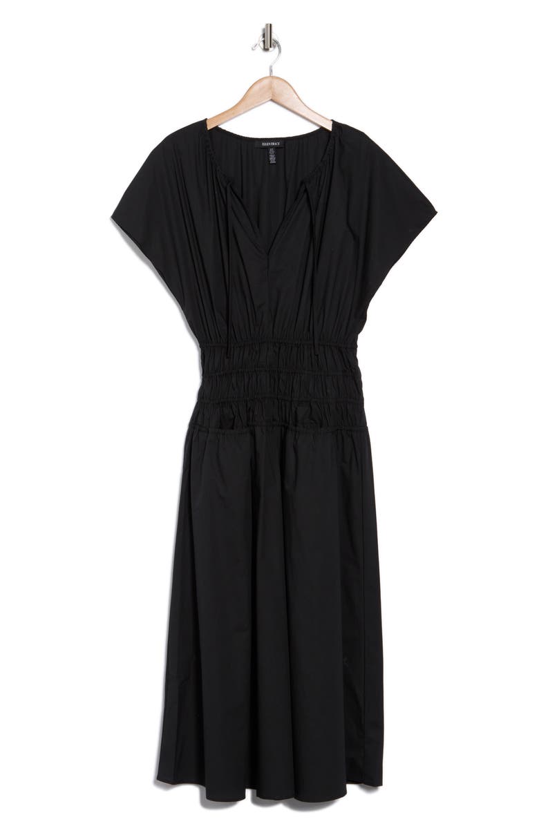 Ellen Tracy Shirred Waist Fit and Flare Dress, Alternate, color,