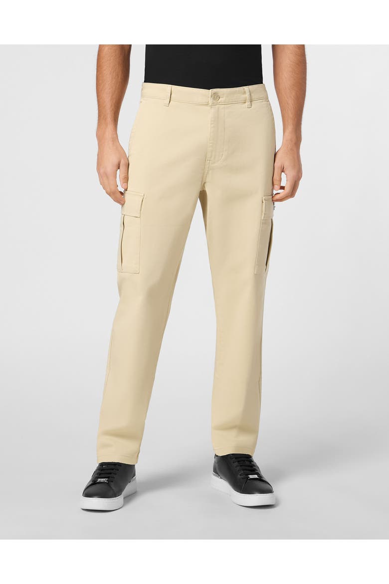 Cargo Trousers Men, Main, color, beige