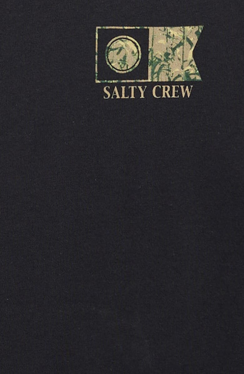 Salty Crew Kids' Flagship Fill Short Sleeve Graphic T-Shirt, Alternate, color, Black