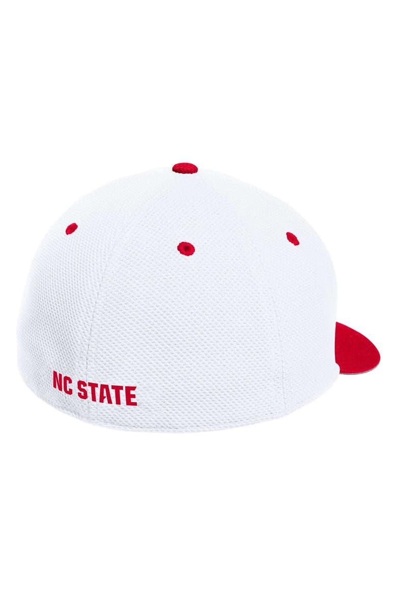 Men's adidas White NC State Wolfpack On-Field Baseball Fitted Hat, Alternate, color, White