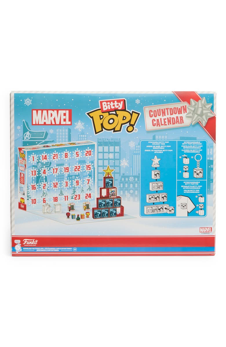 Funko 24-Pack Bitty POP! Marvel Comics Advent Calendar, Alternate, color,
