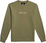 G-STAR G-Script Logo Graphic Sweatshirt