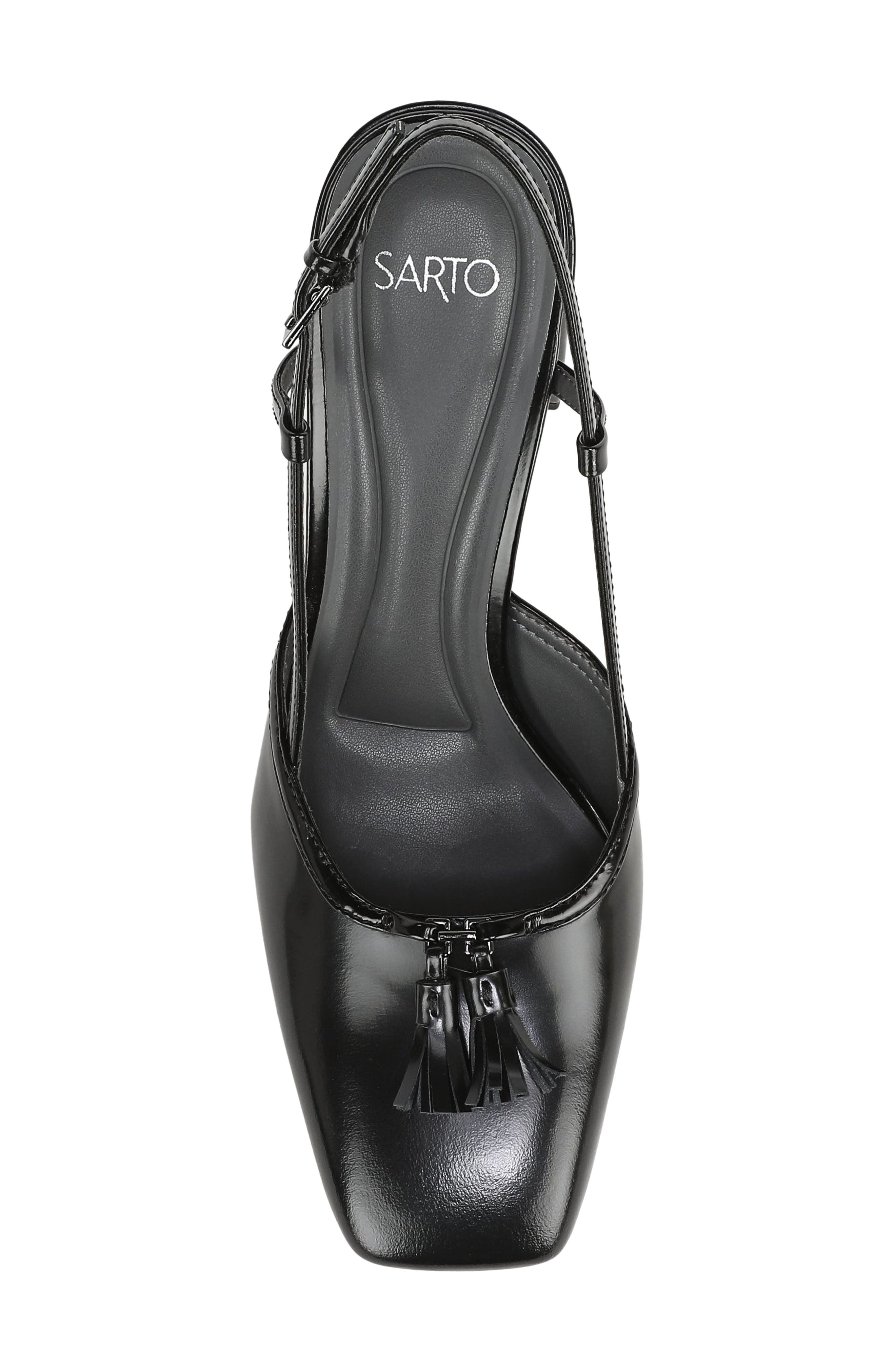 Gaila Slingback Pump, Alternate, color, BLACK CALF LEATHER