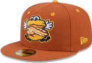 New Era Men's New Era Brown Montgomery Biscuits Theme Nights 59FIFTY Fitted Hat