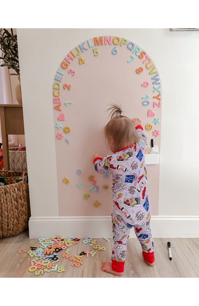 Cherrypick Soft Foam Magnetic Letters and Symbols Set, Alternate, color, Pastel Rainbow