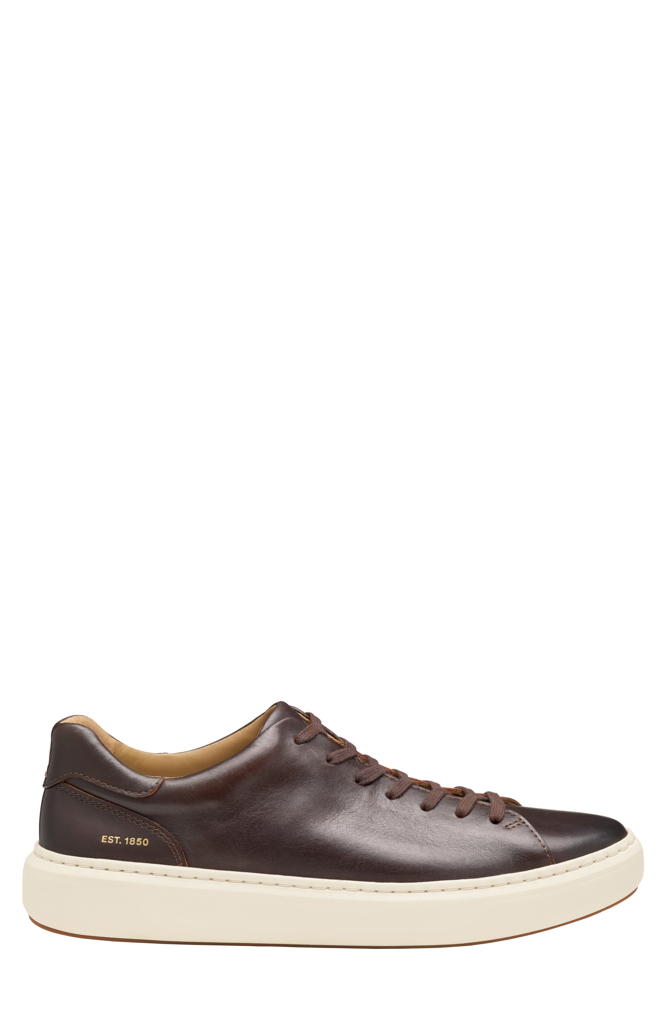 Anders Low Top Sneaker, Alternate, color, MAHOGANY FULL GRAIN